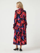 YAS Asina mekko - frillamekko - maksimekot - kukkakuvioitu - IHANA Store - lifestylemyymälä - naisten vaatteet