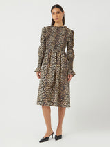 YAS Chemma mekko - leo-kuvioitu - naisten muoti - mekot - lifestyle - IHANA Store