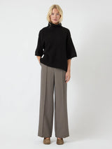 YAS Emila pooloneule - musta - villaneuleet - naisten muoti - lifestyle - IHANA Store