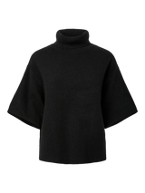 YAS Emila pooloneule - musta - villaneuleet - naisten muoti - lifestyle - IHANA Store