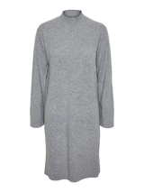 YAS Emilie neulemekko - harmaa - villamekko - naisten vaatteet - mekot ja tunikat - IHANA Store