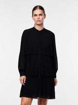 YAS Kalaya mekko - musta - pliseemekko - naisten muoti - IHANA Store - lifestyle
