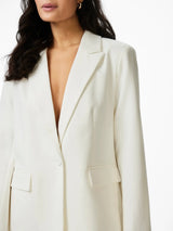 YAS Likka bleiseri - valkoinen - naisten vaatteet - muoti - sisäjakku - IHANA Store