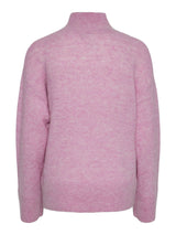 YAS Nellis neulepusero - pooloneule - roosa - naisten vaatteet - muoti -  IHANA Store