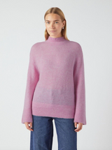 YAS Nellis neulepusero - pooloneule - roosa - naisten vaatteet - muoti -  IHANA Store