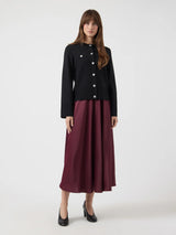 YAS Pimi neulejakku - musta - naisten jakut - naisten muoti - lifestyle - IHANA Store