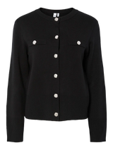 YAS Pimi neulejakku - musta - naisten jakut - naisten muoti - lifestyle - IHANA Store