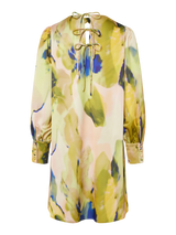 YAS Skyra mekko - vaalea kuvioitu - juhlamekot - naisten juhlavaatteet - muoti - pukeutuminen - lifestylemyymälä - IHANA Store