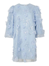 YAS Solana mekko - vaaleansininen - juhlamekot - naisten vaatteet - juhlapukeutuminen - lifestyle - IHANA Store - kotimainen verkkokauppa