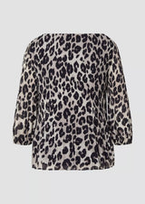 s.Oliver pliseepusero - leokuosi - naisten paidat - plisee - muoti - lifestyle - IHANA Store