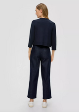 s.Oliver neuletakki - sininen - Yläosat - Naisten vaatteet - muoti - IHANA Store - lifestyle - verkkokauppa