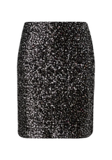 s.Oliver paljettihame - musta - naisten juhlavaate - paljetti alaosa - muoti - IHANA Store - lifestyle