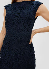 s.Oliver mekko - sininen - pitsimekko - kotelomekko - naisten vaatteet - IHANA Store - lifestylemyymälä - kotimainen verkkokauppa