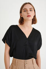 InWear Rindal t-paita - lyhythihainen pusero - musta - paidat ja puserot - yläosat - vaatteet