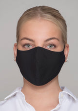 Biotekninen kestomaski - musta - hengityssuojain - kasvomaski - IHANA Store