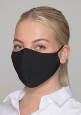 Biotekninen kestomaski - musta - hengityssuojain - kasvomaski - IHANA Store