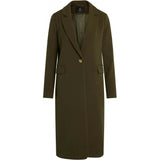 Bruuns Bazaar Floretta takki - välikausitakki - vihreä - pitkä bleiseri - Naisten vaatteet - IHANA Store - lifestylemyymälä