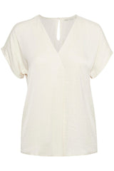 InWear Rindal t-paita - luonnonvalkoinen - naisten vaatteet - yläosat - paidat - lifestylemyymälä - IHANA Store