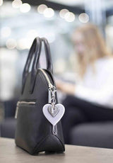 Lasessor heijastin - sydän - musta - asusteet - IHANA Store