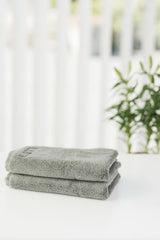 Luin Living kasvopyyhe - harmaa - kodintekstiilit - koti - sisustus - IHANA Store - kotimainen verkkokauppa