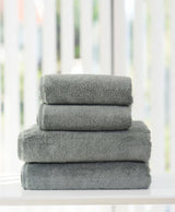 Luin Living käsipyyhe - harmaa - kodintekstiilit - koti - sisustus - IHANA Store - kotimainen verkkokauppa