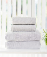 Luin Living käsipyyhe - helmenharmaa - kodintekstiilit - koti - sisustus - IHANA Store - kotimainen verkkokauppa