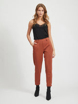 Object Leena pitsitoppi - musta - naisten vaatteet - muoti - IHANA Store - lifestyle