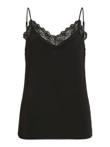 Object Leena pitsitoppi - musta - naisten vaatteet - muoti - IHANA Store - lifestyle