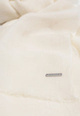 Lasessor Parice villasilkkihuivi - valkoinen - naisten asusteet ja vaatteet - IHANA Store - lifestylemyymälä