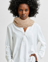 Selected Femme Mivia pusero - valkoinen - yläosat - vaatteet - naisten paidat - muoti - lifestylemyymälä - IHANA Store