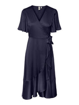 YAS Thea kietaisumekko - sininen - mekot ja tunikat - Naisten vaatteet - IHANA Store - lifestylemyymälä