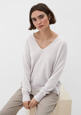 s.Oliver cashmereneule - harmaa - neulepuserot -  kashmir - yläosat  - Naisten vaatteet - IHANA Store