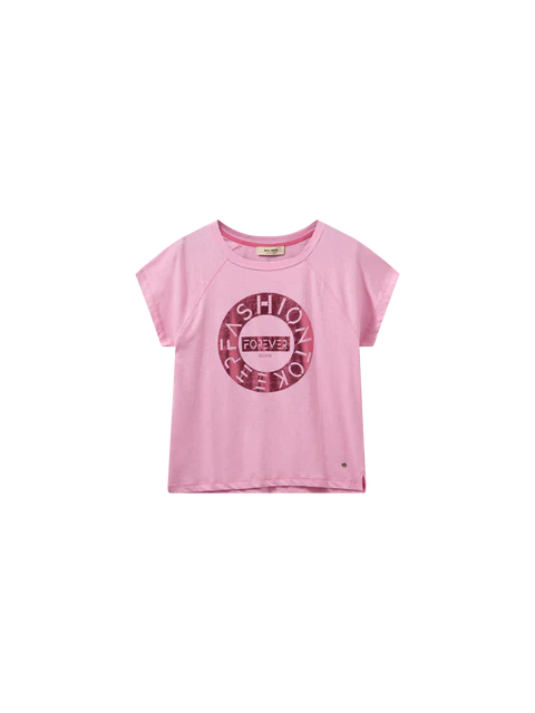 Mos Mosh Armi t-paita - printtipaita - pinkki - lyhythihainen paita - naisten  vaate - IHANA Store - lifestylemyymälä - verkkokauppa