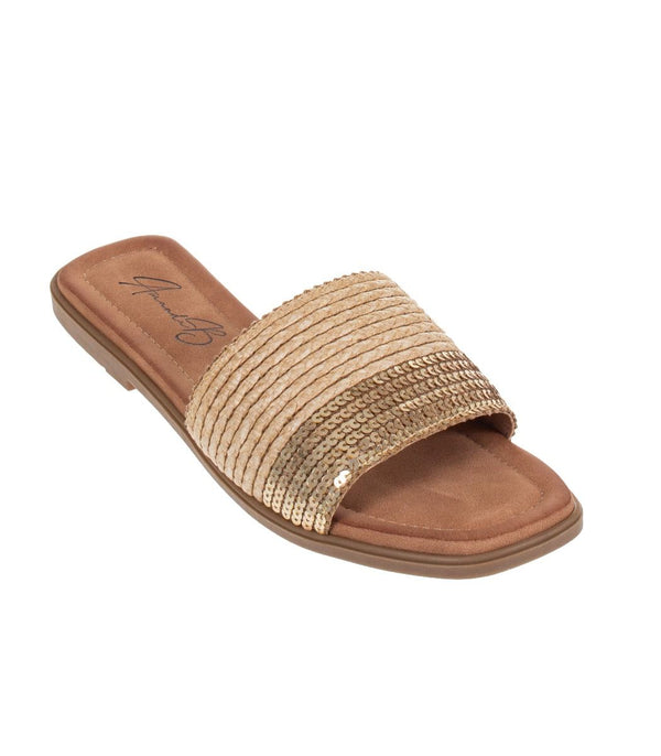 Amanda B. sandaalit - kulta - paljettisandaalit - kesäkengät - lifestyle - IHANA Store