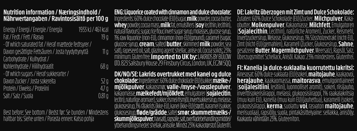 Lakrids by bulow - lakritsi - butter cookie - suklaakuorrutus - herkut - koti - IHANA Store - lifestylemyymälä