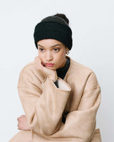Grace & Mila Auden  panta - musta - neulottu panta - naisten asusteet - muoti - lifstyle - IHANA Store  - kotimainen verkkokauppa