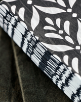 House Doctor Mento lautasliina - valko-musta kuvioitu - keittiö - koti - kattaus - paperiservetti - IHANA Store - lifestylemyymälä - verkkokauppa