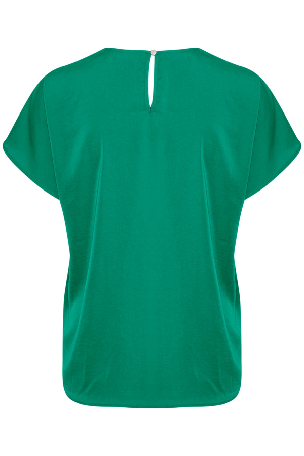 InWear Rindal t-paita - vihreä - v-aukkoinen paita - lyhythihainen - naisten vaatteet - IHANA Store - lifestylemyymälä - verkkokauppa