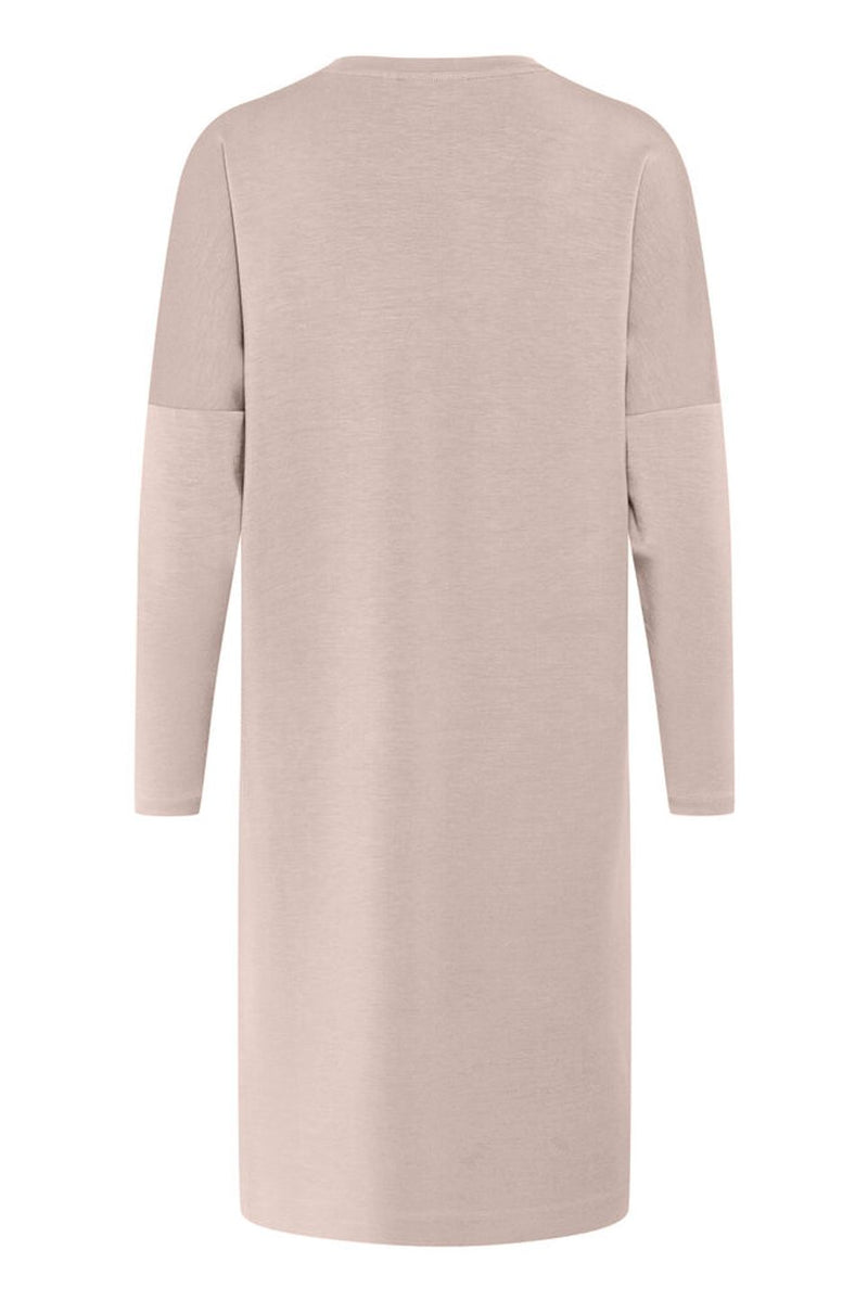 InWear Annie collegemekko - beige - trikoomekot - naisten mekot - muoti -lifestyle - IHANA Store