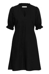 InWear Edith Rigitta mekko - musta - lyhyt mekko - naisten vaatteet - lifestyle -  IHANA Store - kotimainen verkkokauppa