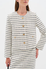 InWear Yaxha jakku - vaalea kuvio - takit- naisten muoti - lifestyle - IHANA Store