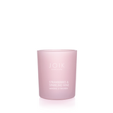 Joik Strawberries & Sparkling wine tuoksukynttilä - rapsivaha - tuoksukynttilät - kodin sisustus - lifestyle - IHANA Store - kotimainen verkkokauppa