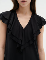 InWear Kasial mekko - musta - trikoomekko - naisten vaatteet - IHANA Store - lifestylemyymälä
