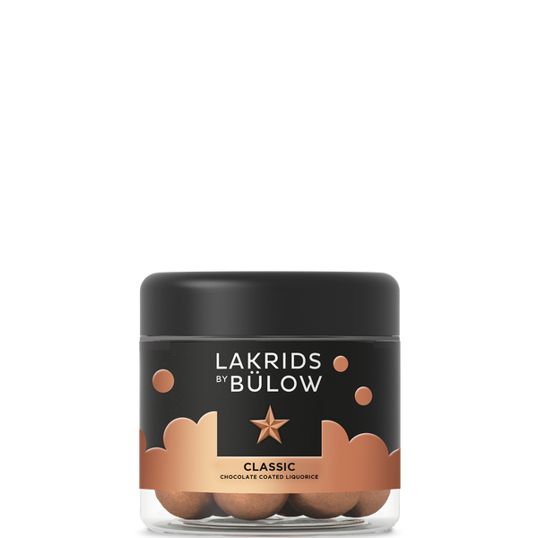 Lakrids by Bülow Classic suklaakuorrutteinen lakritsi - herkut - premium lakritsi - lahjaidea - IHANA Store - lifestylemyymälä