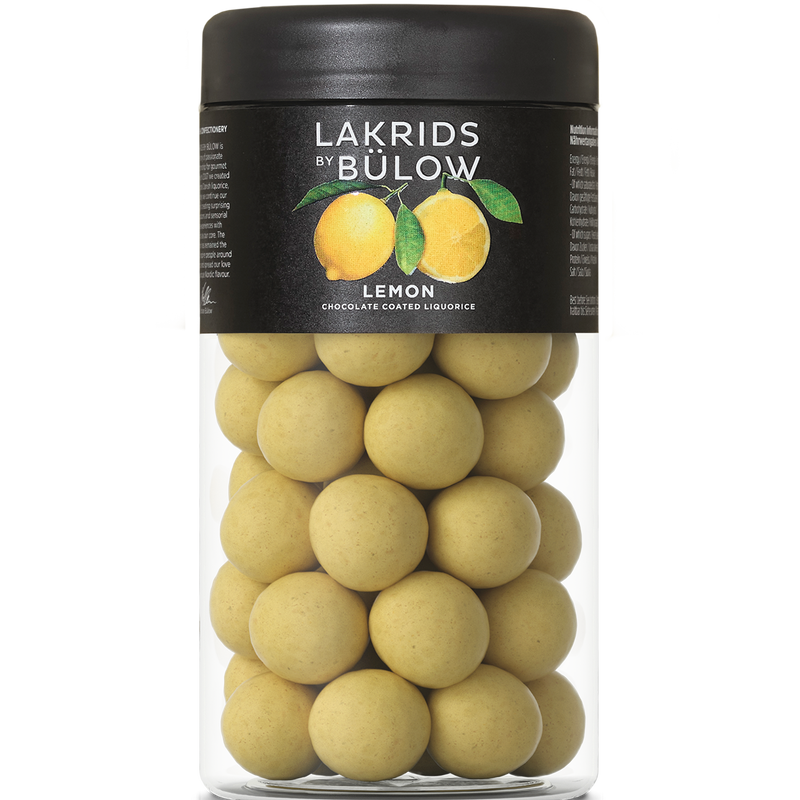 Lakrids by Bûlow Lemon lakritsi 295g- herkut - elintarvike - herkut - lahjaideat - lifestyle - IHANA Store