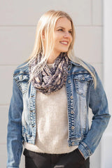 Lasessor Cora tuubihuivi - sininen - paisley kuvio - naisten asusteet - muoti - lifestyle - IHANA Store - kotimainen verkkokauppa