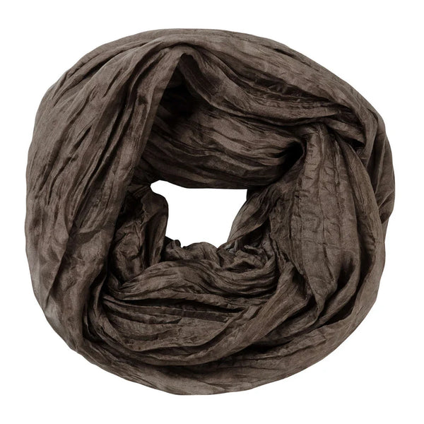 Lasessor Kiana silkkituubihuivi - taupe - asusteet - naisten muoti - IHANA Store