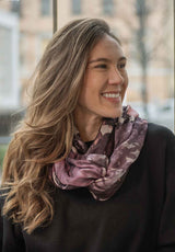 Lasessor Roseanna tuubihuivi - luumu - naisten asusteet - muoti - lifestyle - IHANA Store