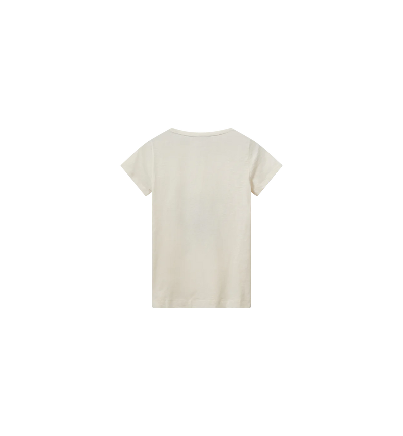 Mos Mosh Selini t-paita - luonnonvalkoinen - printti t-paita - naisten vaatteet - muoti - IHANA Store - lifestyle - verkkokauppa