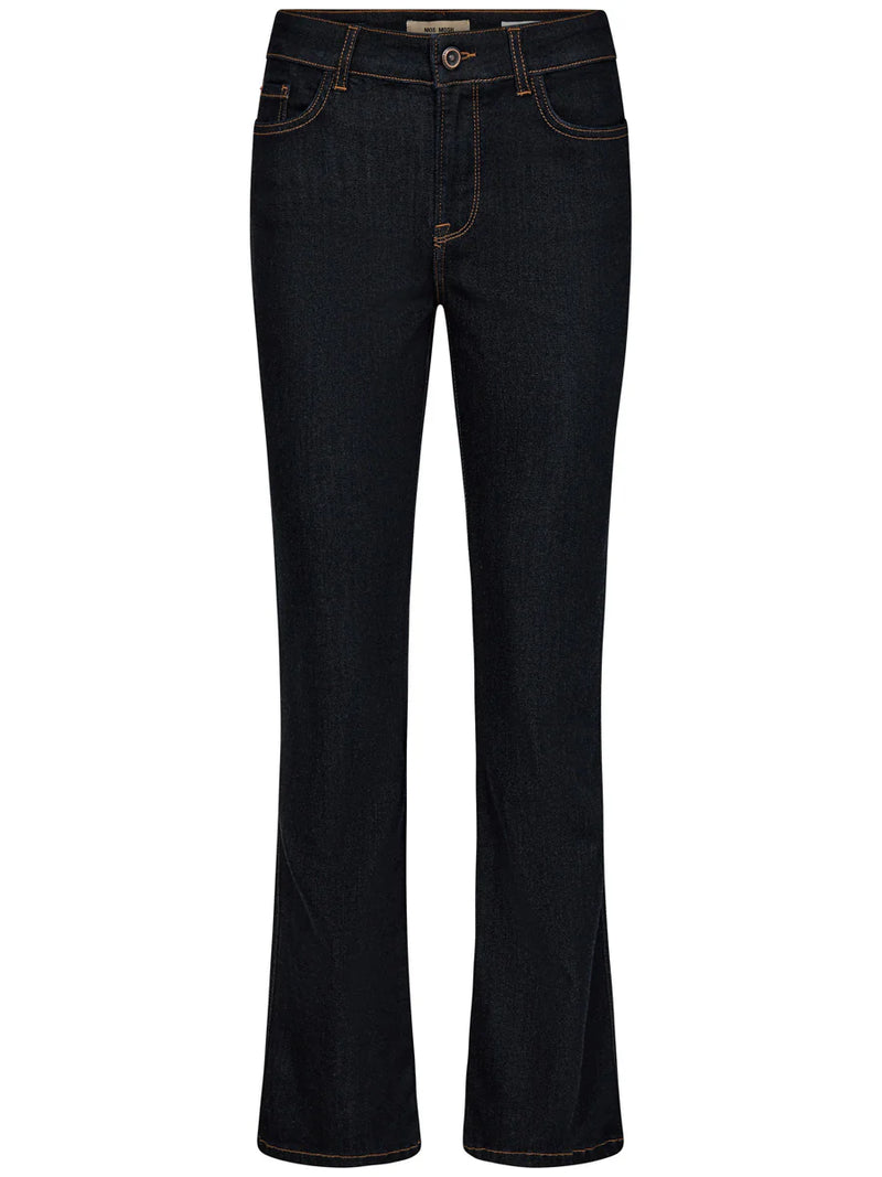 Mos Mosh Ashley Deluxe farkut - tummansininen - muoti - naisten vaatteet - lifestyle - suoralahkeiset farkut - IHANA Store